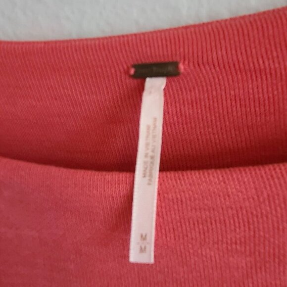 Free People Black Combo Steppin Out Printed Shirt Dress Tunic‎ Size Medium - Picture 6 of 11